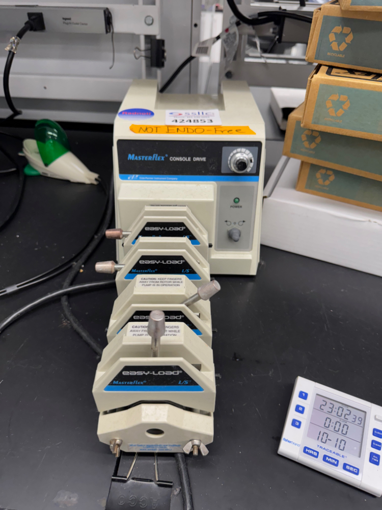 Image of Cole-Parmer MasterFlex Console Drive Peristaltic Pump